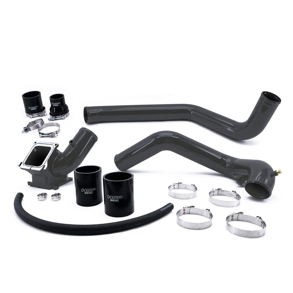 HSP Intercooler Charge Pipe Bundle (2006-2010 Chevrolet / GMC) Intercooler Pipes HSP Diesel Dark Grey 