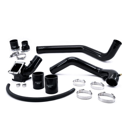 HSP Intercooler Charge Pipe Bundle (2006-2010 Chevrolet / GMC) Intercooler Pipes HSP Diesel Gloss Black 