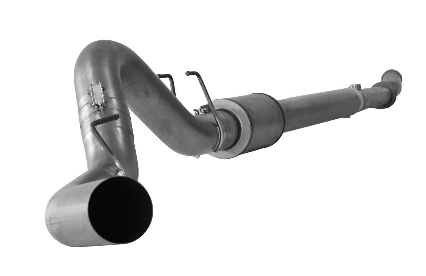 DIESELR Downpipe Back Exhaust - Single (2011-2024 Ford 6.7L F250/F350 Powerstroke) DIESELR Corp. 