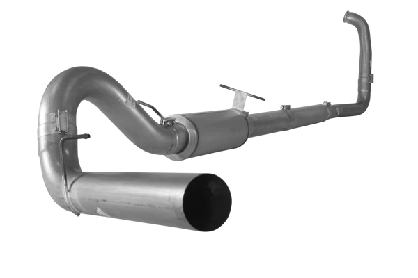 DIESELR Turbo Back Exhaust - Single (2003-2007 Ford 6.0L F250/350/Harley Powerstroke - Automatic Only)