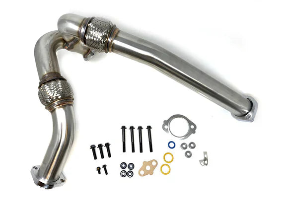 DIESELR Heavy Duty Performance Y-Pipe Up Pipe w/ Manifold to Y-Pipe Section and Turbo Install Gasket (2003.5-2007 Powerstroke 6.0L)