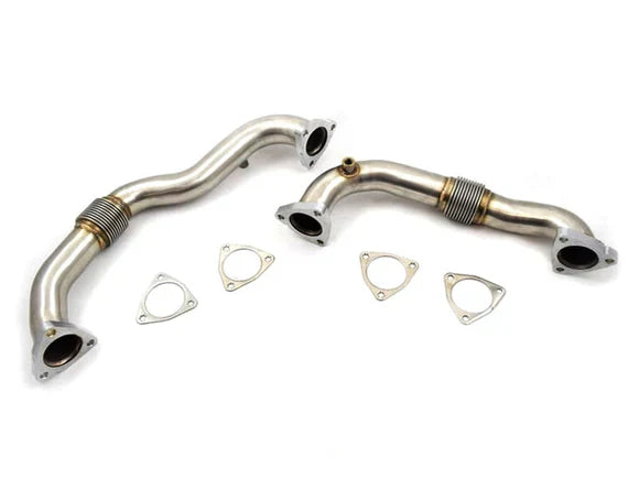 DIESELR Heavy Duty - Thick Wall Up Pipes (2008-2010 Powerstroke 6.4L)