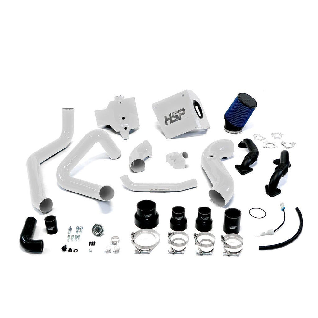 HSP Deluxe Max Air Flow Bundle (2003-2004 Chevrolet / GMC) Cold Air Intake HSP Diesel White 