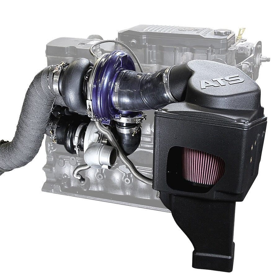 ATS Aurora Plus 5000 Compound Turbo System Fits 2003-2007 5.9L Cummins Turbocharger Kit ATS Diesel Performance 
