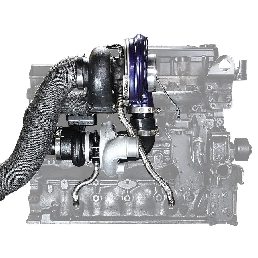 ATS Aurora Plus 5000 Compound Turbo System Fits 2003-2007 5.9L Cummins Turbocharger Kit ATS Diesel Performance 