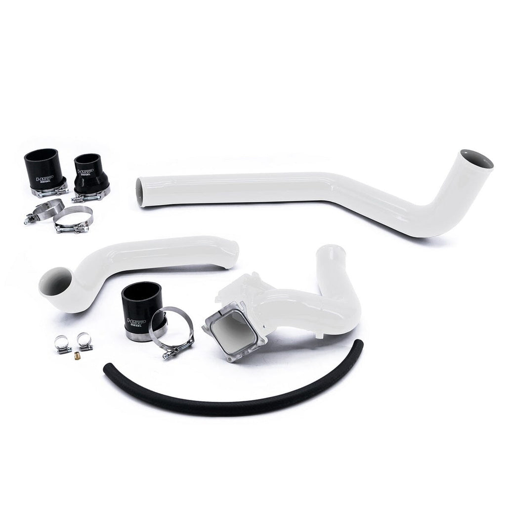 HSP Intercooler Charge Pipe Bundle (2004.5-2005 Chevrolet / GMC) Intercooler Pipes HSP Diesel White 