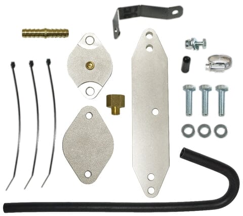 EGR & Cooler Kit (Powerstroke 2011-2014 & 2017-2022 Stock Pyro Probe) EGR Delete Kits Flo-Pro 