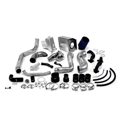 HSP Deluxe Max Air Flow Bundle (2007.5-2010 Chevrolet / GMC) Cold Air Intake HSP Diesel Silver (Raw) 