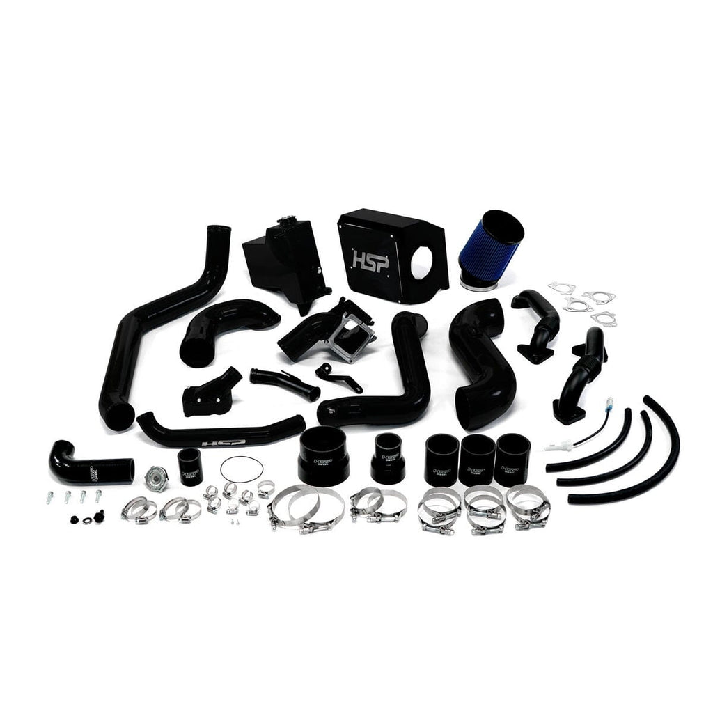 HSP Deluxe Max Air Flow Bundle (2007.5-2010 Chevrolet / GMC) Cold Air Intake HSP Diesel Satin Black 