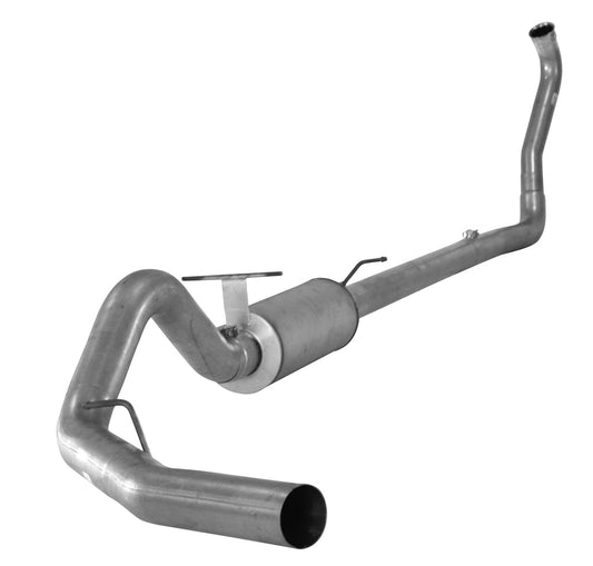 4" Turbo Back Single - 3-1/2" Downpipe | 2003-2007 Ford 6.0L F250/350/Harley Powerstroke Exhaust Flo-Pro 