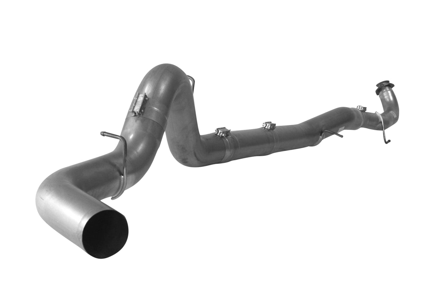 5" Downpipe Back Single | 2015.5-2016 GM 2500/3500 6.6L DURAMAX Exhaust Flo-Pro Stainless No Muffler 