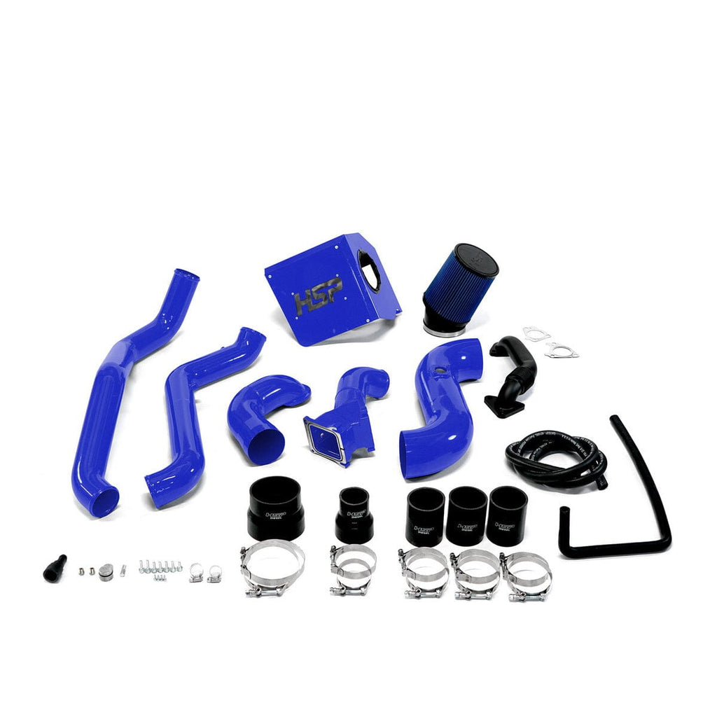 HSP Max Air Flow Bundle (2011-2012 Chevrolet / GMC) Cold Air Intake HSP Diesel Candy Blue 