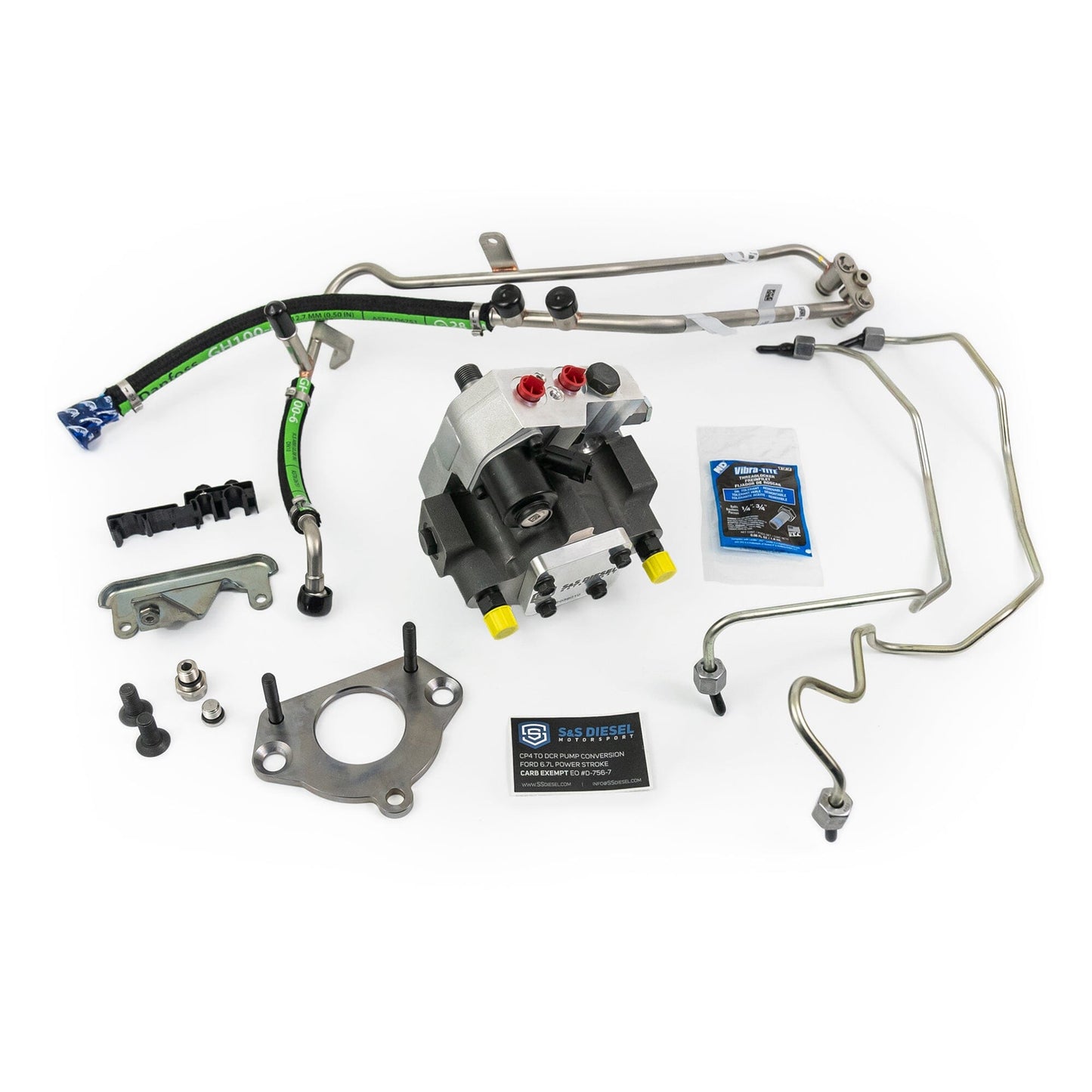 CP4 to DCR Pump Conversion Kit (2011-2024 Powerstroke) Fuel System Upgrades S&S Diesel Motorsport 