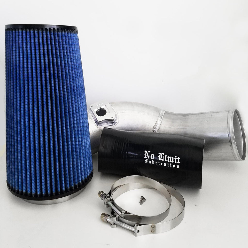 Cold Air Intake (2003-2007 Ford Powerstroke 6.0L) Cold Air Intake No Limit Fabrication 