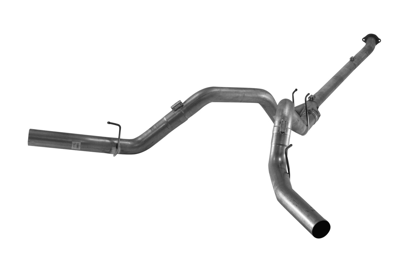 4" Downpipe Back Dual Exhaust | 2011-2019 Ford 6.7L F250/F350 Powerstroke Exhaust Flo-Pro Aluminized 