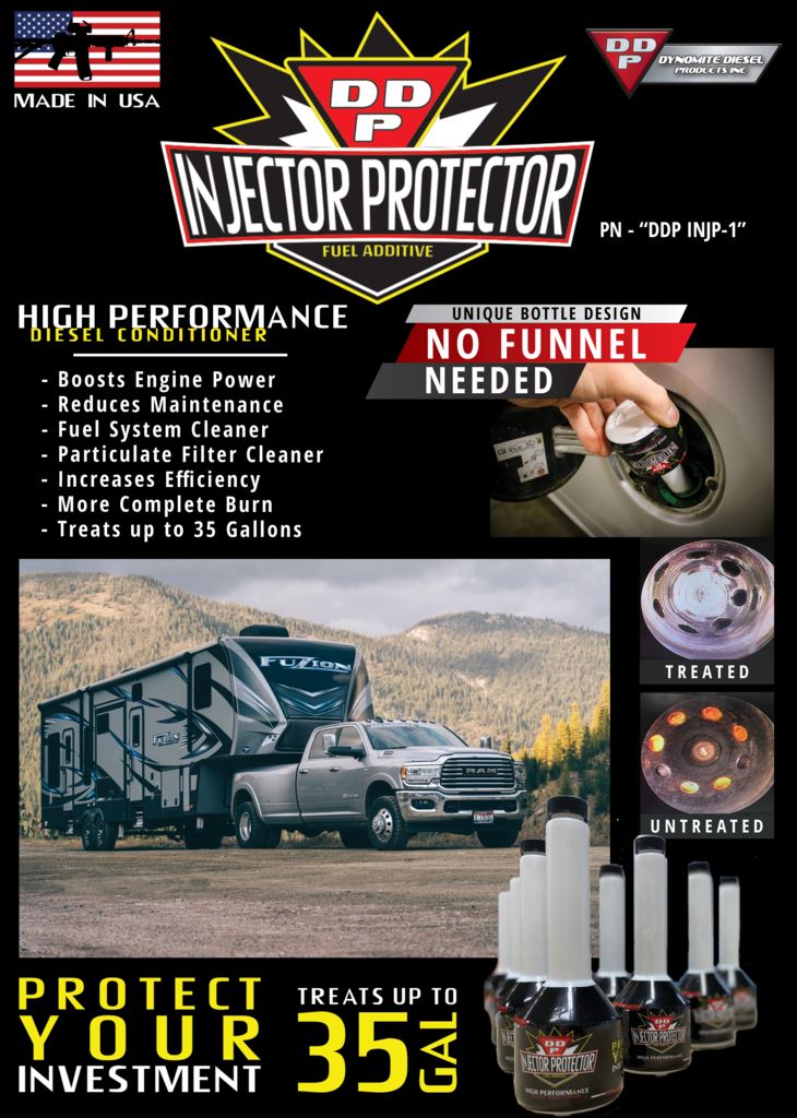 Injector Protector Fuel Additive - 6 Pack - 1 Bottle Treats Up To 35 Gallons Fuel Additives Dynomite Diesel 