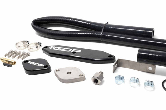 Cooler Upgrade Kit w/ Coolant Re-Route Hose for Factory Pyro (11-15 6.7L Powerstroke) Cooler Upgrade Kit GDP 