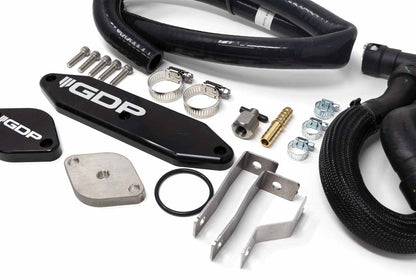 Cooler Upgrade Kit w/ Coolant Re-Route Hoses (15.5-16 Powerstroke 6.7L) Cooler Upgrade Kit GDP 