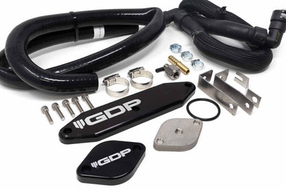 Cooler Upgrade Kit w/ Coolant Re-Route Hoses (15.5-16 Powerstroke 6.7L) Cooler Upgrade Kit GDP 