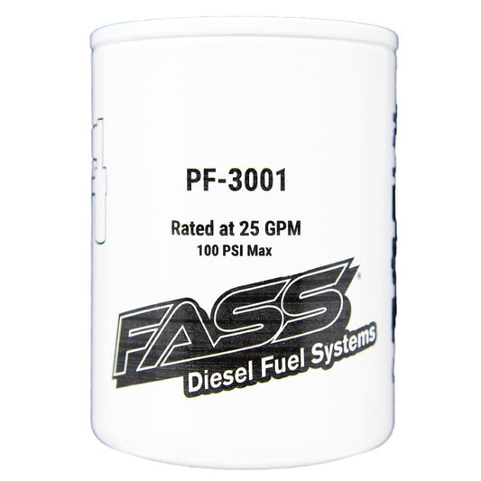 FASS - TITANIUM SIGNATURE SERIES PARTICULATE FILTER PF3001 DIESEL PERFORMANCE FASS Fuel Systems 