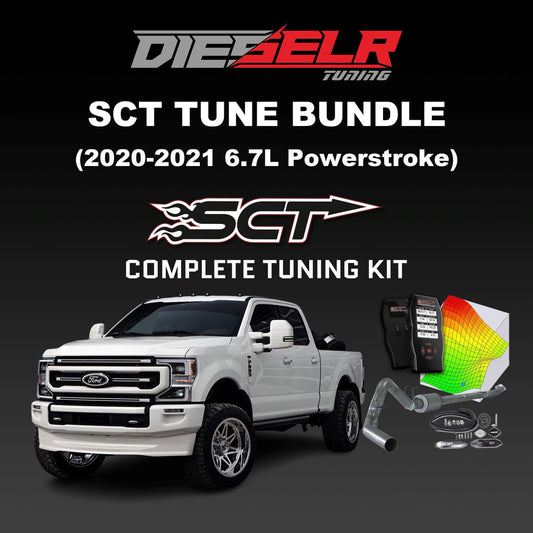 SCT Tune Bundle (2020-2021 6.7L Powerstroke) Bundle DIESELR Tuning 