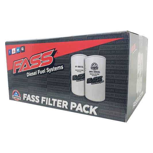 FASS FILTER PACK XL DIESEL PERFORMANCE FASS Fuel Systems 